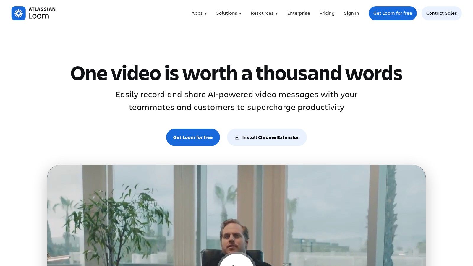 Loom product interface for quick screen and camera recording for SaaS UI walkthroughs and internal updates