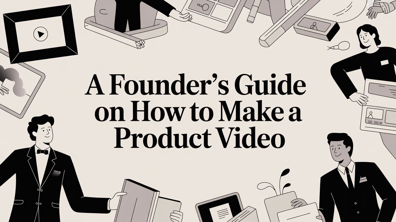 A Founder's Guide on How to Make a Product Video