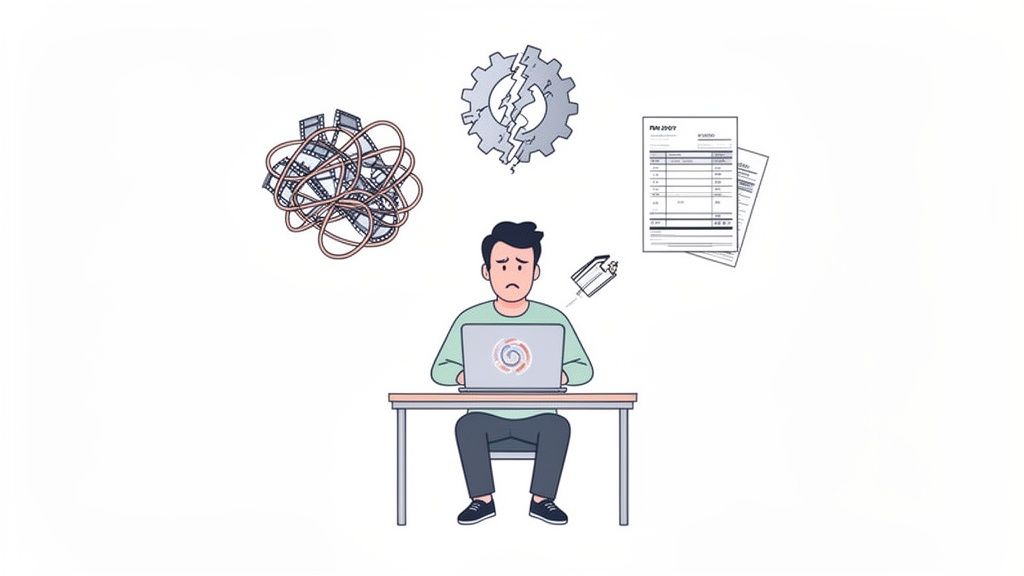 Challenges in product video production for startups.