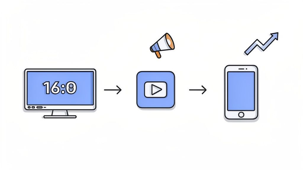 Video distribution and marketing for product videos.