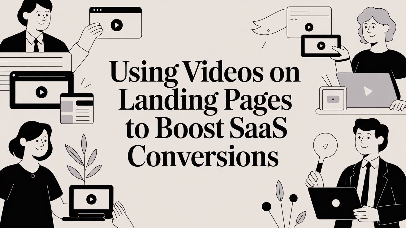 Using Videos on Landing Pages to Boost SaaS Conversions